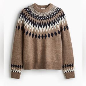 H&M Jacquard knit sweater